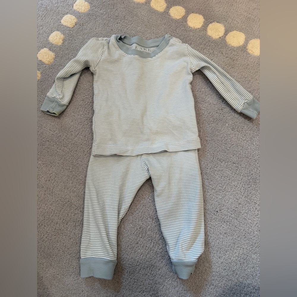 LAKE baby pj set